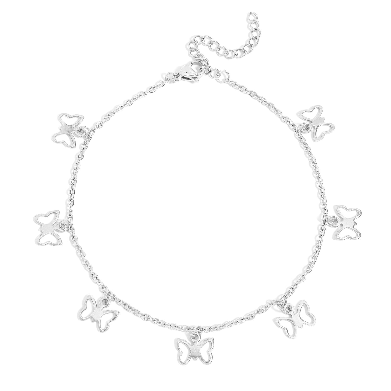 Butterfly Charm Anklet