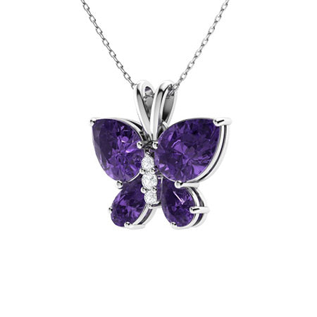 Mariposa | Amethyst Nature Necklace