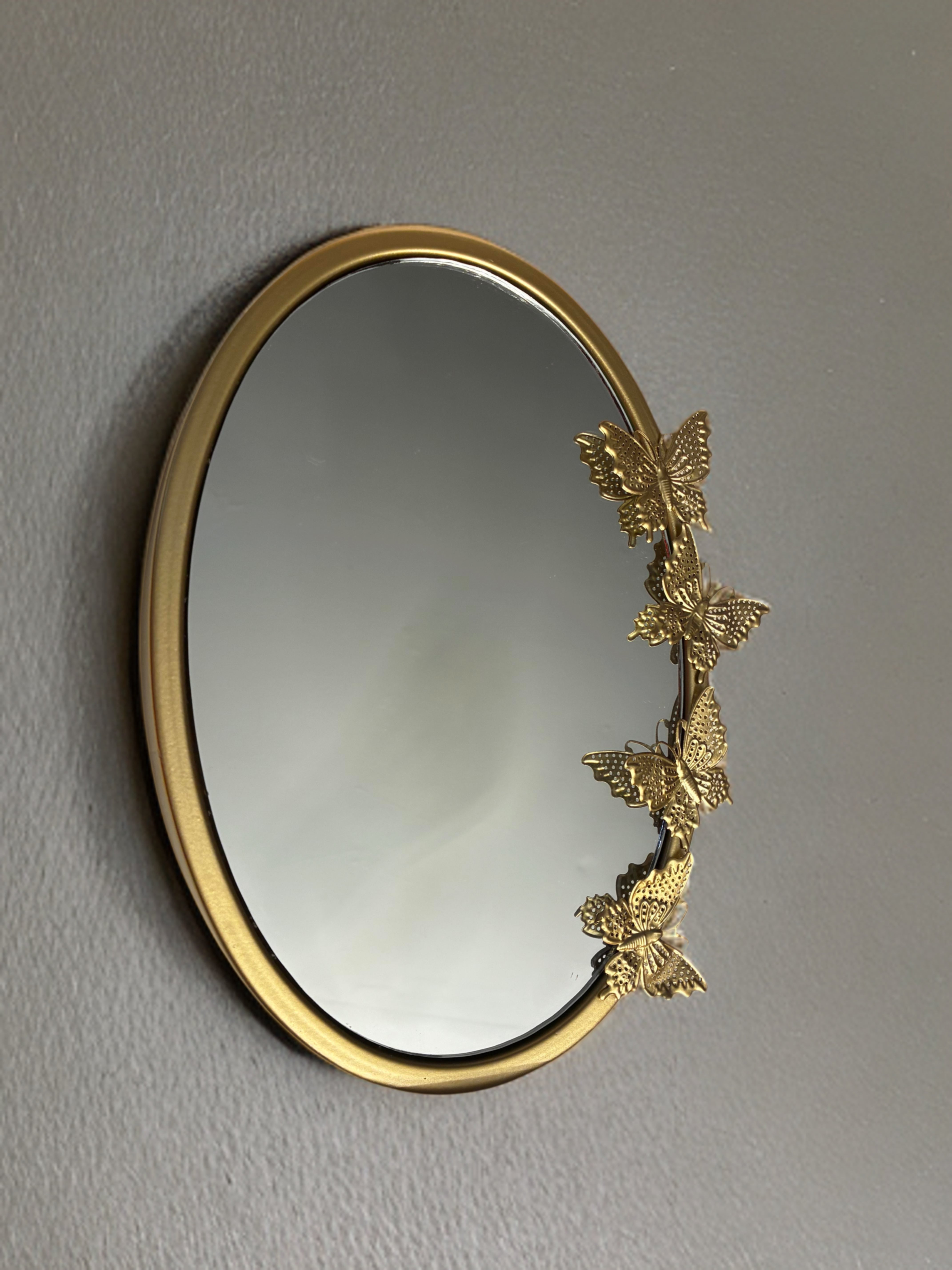 Golden Accent Mirror